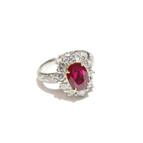 Ruby Gemstone Ring