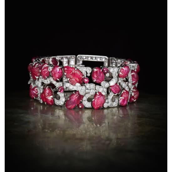 Ruby and Diamond Bracelet