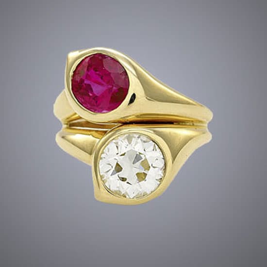 Ruby and Diamond Ring