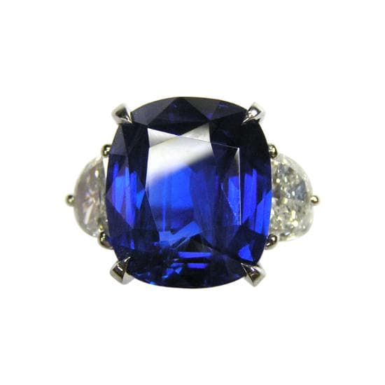 Sapphire Diamond Ring