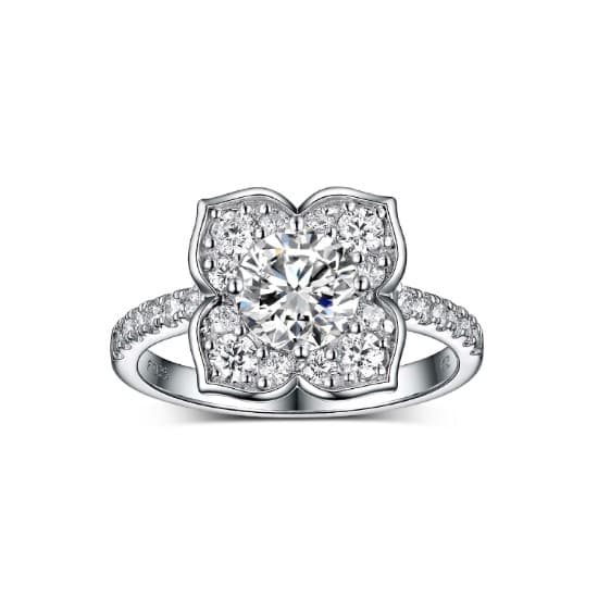 Silver CZ Ring