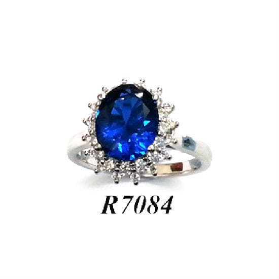 Silver CZ Ring R7084