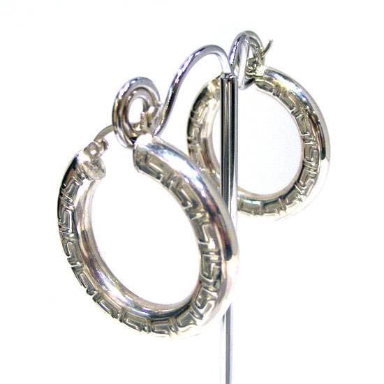 Silver Hoop Earrings