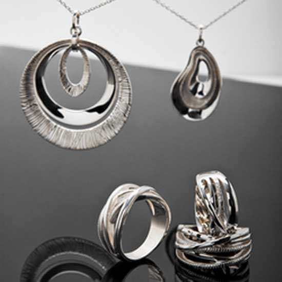 Silver Jewelry Set