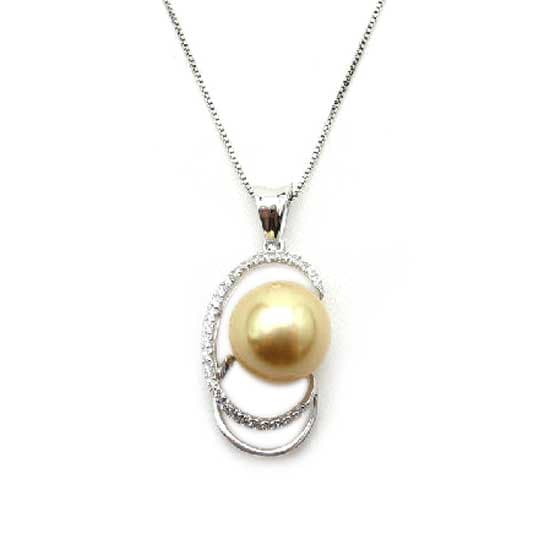 Silver Pearl Pendant