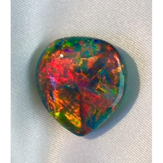 Solid Black Opal