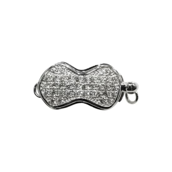 White Gold Bracelet Clasp