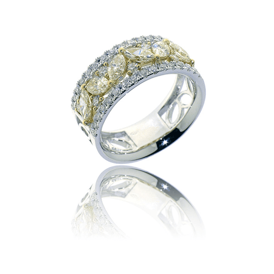 Yellow Diamond Ring