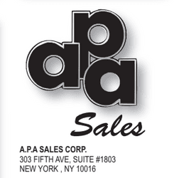 A.P.A. Sales Corp logo